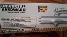 Universal Hardware Aluminum Finish Commercial Door Closer Heavy Duty UH4031