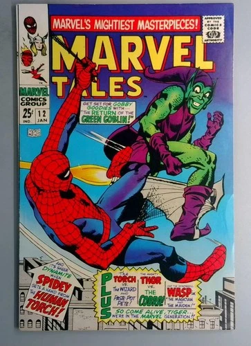 Marvel Tales #12 FN Reprints Amazing Spider-Man 17 Marvel 1968 BW1