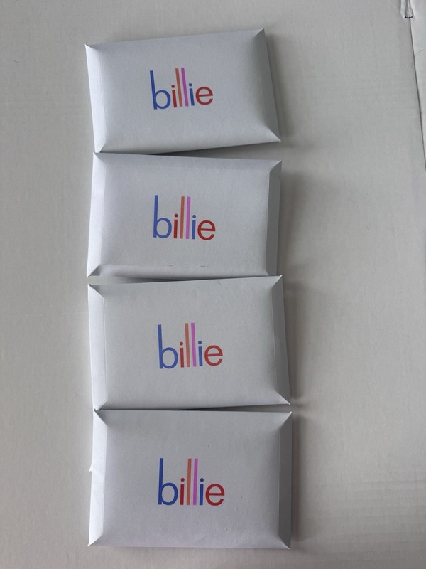 Billie Women’s Razor Blade Refills — 4 Sealed Packs (16 Blades Total)