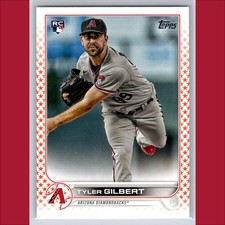 Tyler Gilbert Orange Star Rookie Card RC /99 Print Run Complete Set 2022 Topps. rookie card picture