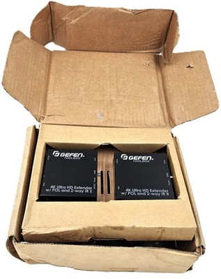 GEFEN TOOLBOX GTB-HDBT-POL-BLK 4K ULTRA HD EXTENDER W/POL AND 2-WAY IRS