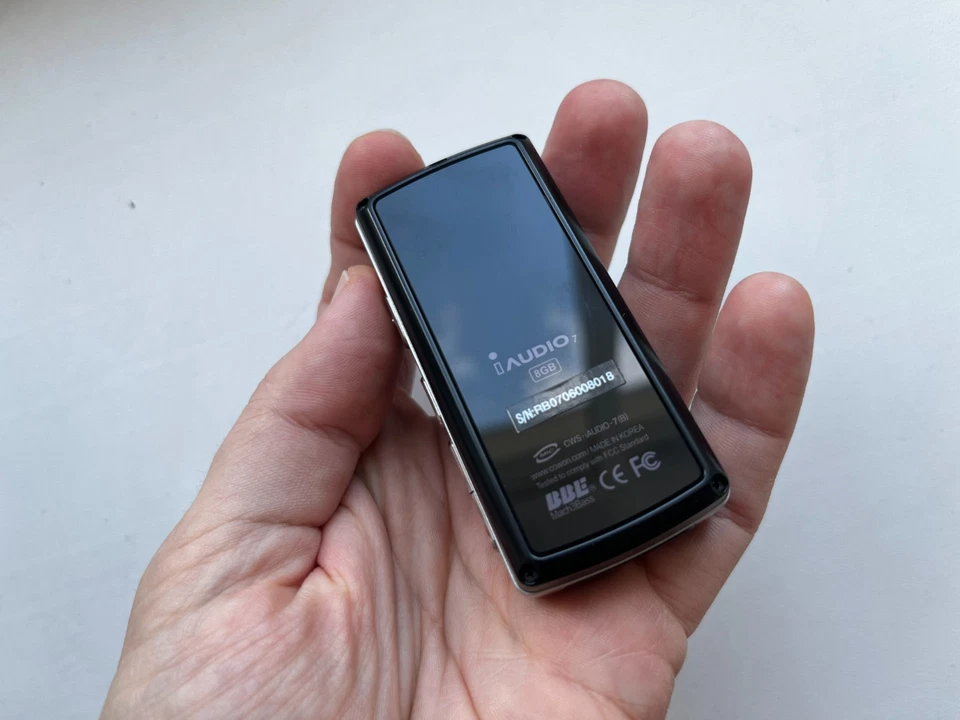 Raro Reproductor de Música MP3 Audio Cowon iAudio 7 8 GB (PROBADO) - Estado Caja Foto 4 de 4