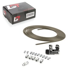 5m Bremsrohr Bremsleitung Stahl 4,75mm 10 Verschraubung 5 Verbinder für Subaru