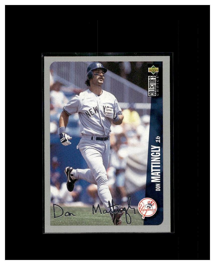 1996 Upper Deck Collector's Choice - Don Mattingly #237 Silver Foil Signature