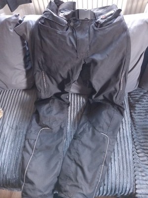 Motorrad Hose Gefüttert Gr M Schwarz Protektoren Polo Gebraucht Guter Zustand