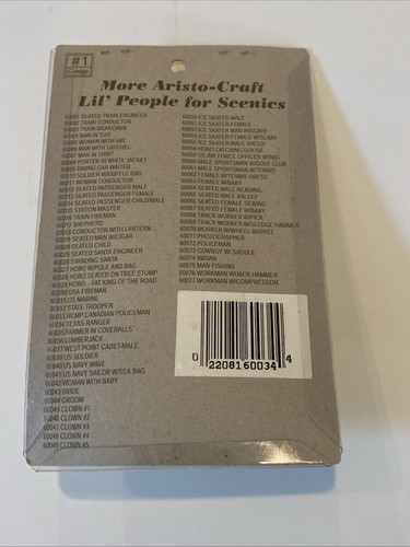 Aristocraft Cowboy Sheriff ART-60034 Figure In Package* - Picture 5 of 5