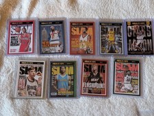 Panini Hoops Slam 9 card lot Shaq, Mcgrady, I...
