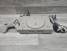 Sony PlayStation 1 PS1 Console Bundle Tested Works Original System New Laser