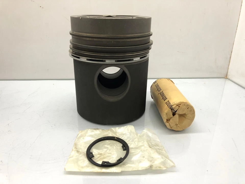 Conjunto de pistão Mahle original 0034901 para Daimler-Benz 128,38 mm 87-176907-10 pesado - Imagem 4 de 4