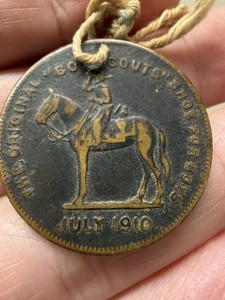 1910 BOY SCOUTS SHOES FOR BOYS Original EXCELSIOR SHOE Store Coin TOKEN