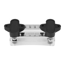 ⁺Boat Truck Bus Bar Electric Terminal Junction Box Dual 6-Way 100amp 4 Studs W/