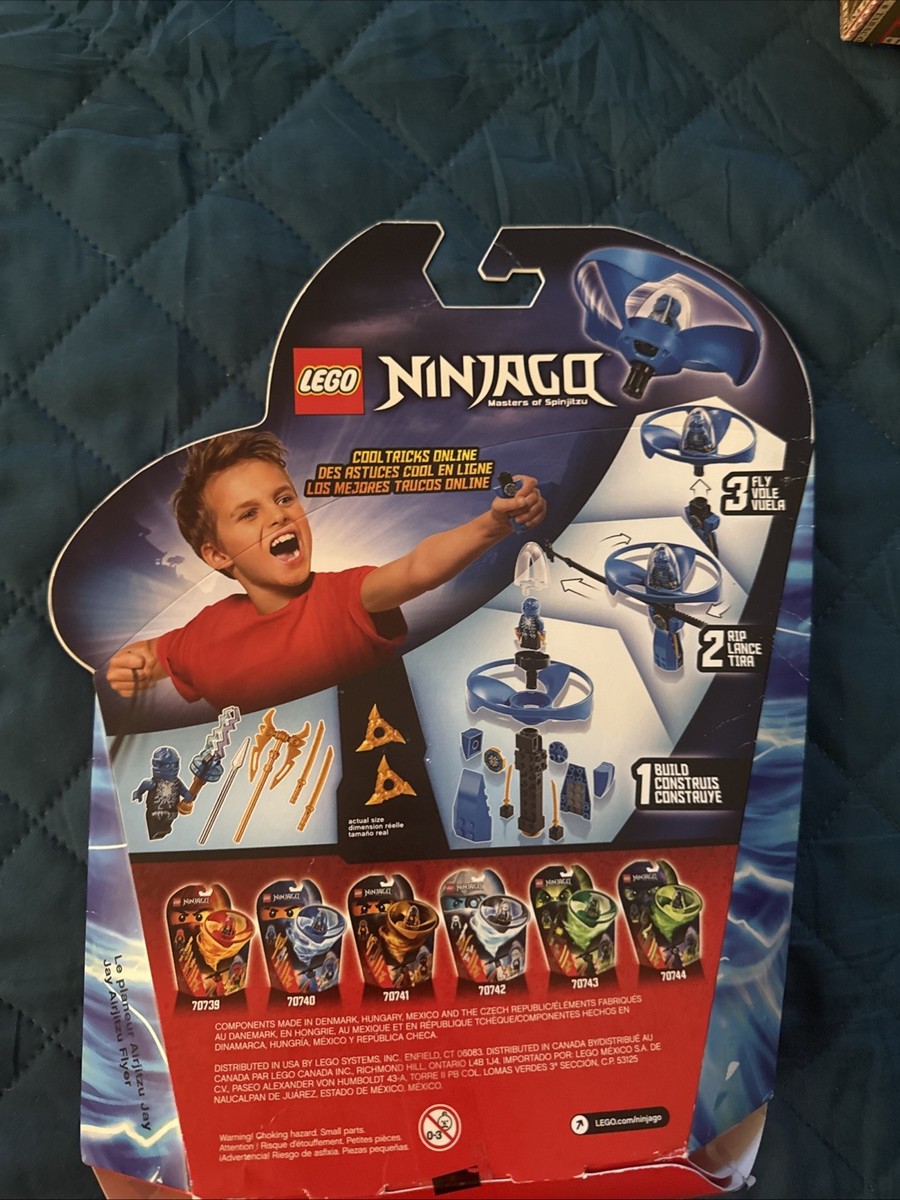 LEGO 70740 Ninjago Masters Of Spinjitzu Airjitzu Jay Flyer New In
