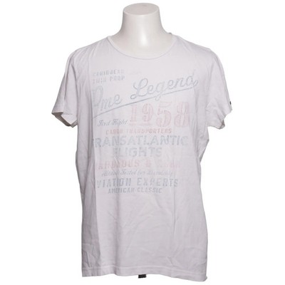 PME Legend, T-shirt, Größe: L, Weiß, Baumwolle, Print, Herren #FtM