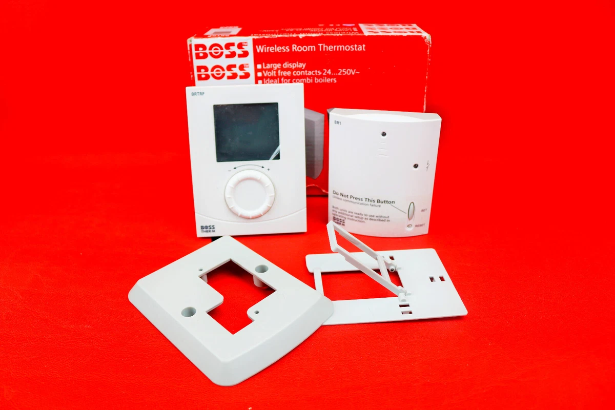 Boss BRTRF Wireless RF Digital Room Thermostat Siemens RDH10RF  7612914054067 | eBay