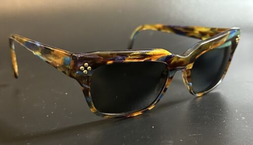 YSL YVES  SAINT  LAURENT Sunglasses Eyeglasses Vintage Super Rare - Frames Only - Picture 1 of 8