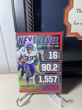 2021 Panini Score Dalvin Cook NEXT LEVEL STATS - RED - #NL16 Minnesota Vikings