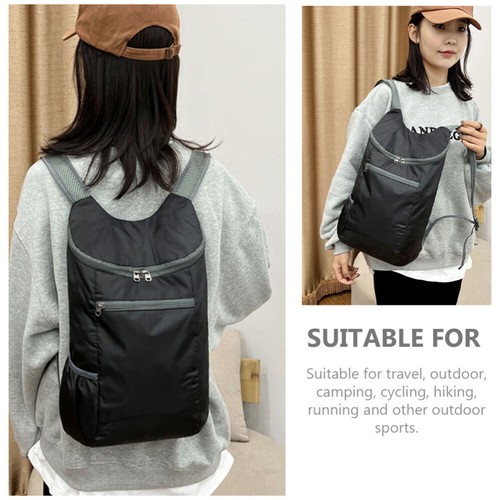 Set of 2 Man Travel Portable Outdoor Sports Backpack Lightweight Backpacks for - Picture 9 of 12