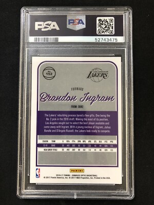 2016 Panini Donruss Optic - Brandon Ingram - Rated Rookie