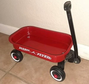plastic red wagon