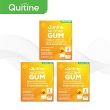 Quitine Nicotine Gum 2mg Traditional Fruit 720 Pieces 3 bulk boxes