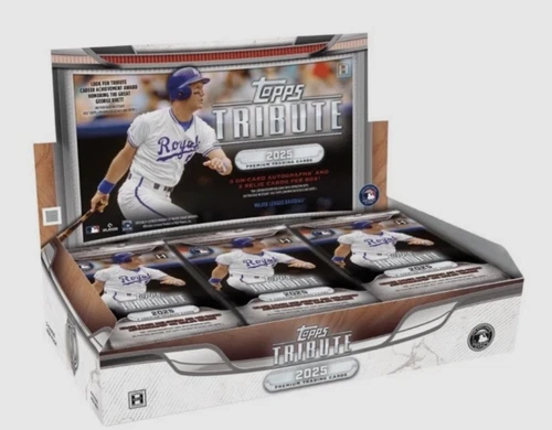 2025 Topps Tribute Baseball Hobby Box Factory Sealed - IN-HAND,SHIPS FAST