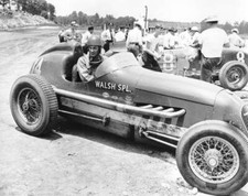 George Connor raced Ed Walsh Special AAA Indy Car circuit year car- Old Photo