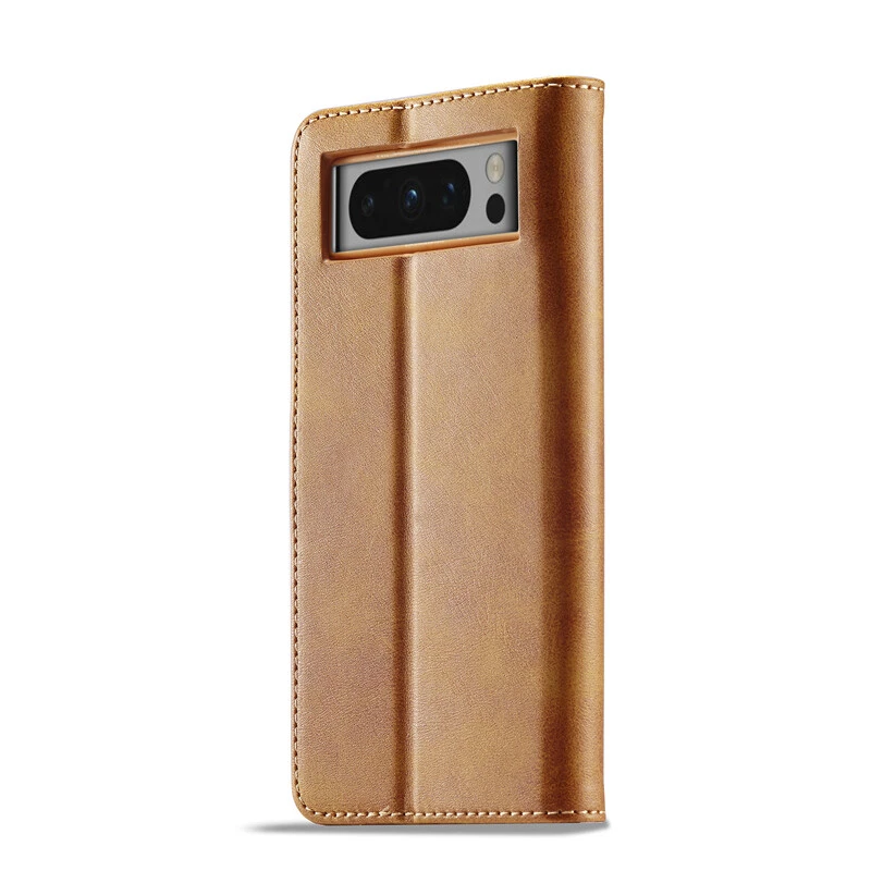 For Google Pixel 7A/8A/6/7/8 Pro Slim Leather Wallet Case Stand Card Flip Cover - Image 4 of 4