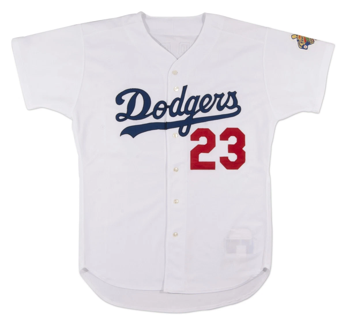 The Finest Eric Karros 1996 Los Angeles Dodgers Game Used Jersey MEARS 10  COA