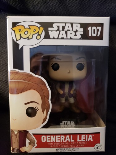FUNKO POP STAR WARS THE FORCE AWAKENS GENERAL LEIA #107 FUNKO POP STAR WARS THE FORCE AWAKENS GENERAL LEIA #107 | Funko Pop | 2 FUNKO POP STAR WARS THE FORCE AWAKENS GENERAL LEIA #107 | Funko Pop