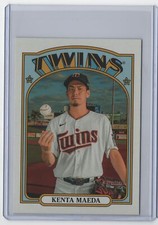 Kenta Maeda 2021 Topps Heritage 1972 Topps Oversized Boxloader #OBSH Box Topper