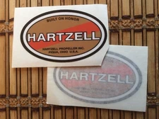 ⚡️HARTZELL PROPELLER AIRCRAFT DECALS - *SET OF TWO! * - FREE & FAST SHIPPING!