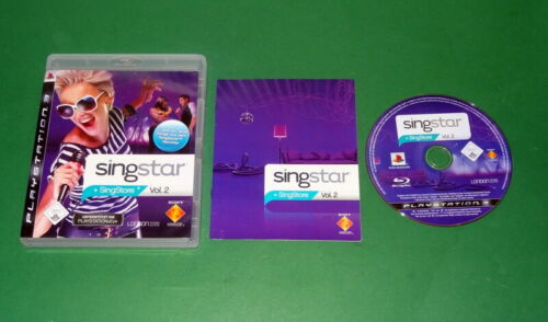 SingStar vol. 2 vol.2 niemiecki z instrukcją i oryginalnym opakowaniem do Sony Playstation 3 PS3 - Zdjęcie 1 z 1