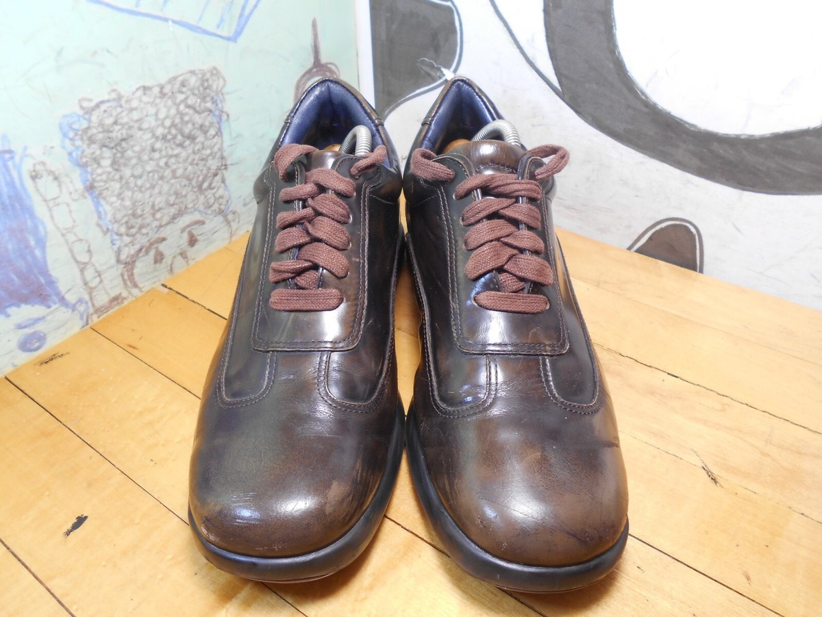 Cole Haan Nke Air Brown Leather Casual Fashion Sneaker Men display picture 3