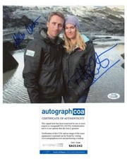Ashlan & Philippe Cousteau "Caribbean Pirate Treasure" SIGNED 8x10 Photo ACOA