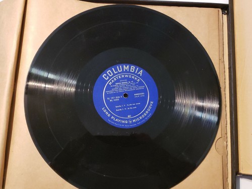 BRAHMS: GERMAN REQUIEM OP. 45 SL 157 2 LP BOX SET W/TEXT 1952 COLUMBIA SL 157 EX - Picture 4 of 4