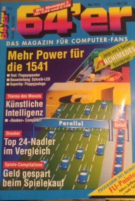 64er (64´er) 05/93 1993 C64 Commodore 64 (Markt & Technik Verlag) 8-bit Magazin