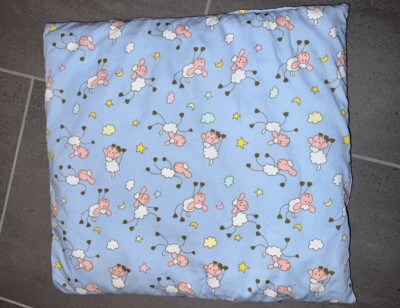 Baby Kinder Kissen Kinderkissen Kopfkissen Fritzchen  Handmade neu unbenutzt