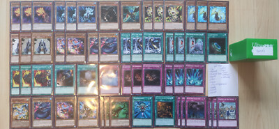 Hands Firehand Ice Hand Thunder Hand Yu-Gi-Oh! Deck + Sleeves