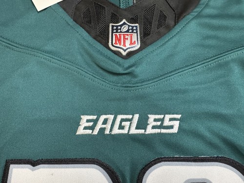 Camiseta deportiva para mujer mediana Saquon Barkley #26 Vapor FUSE verde medianoche Eagles - Imagen 3 de 12