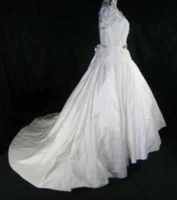 Kleinfeld Wedding Dress Skirt Overskirt Off-White One Size Most Cinch-In Waist