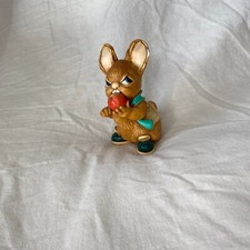 Pendelfin Stoneware Rabbit "Scrumpy"  Apple Bunny Made In Burnley eng Vintage
