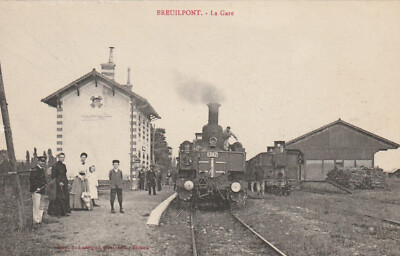 27 CPA BREUILPONT LA GARE