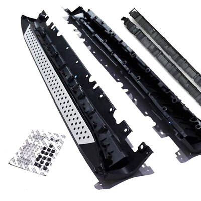 PEDANE LATERALI BMW X3 E83 2004 - 2010 SOTTOPORTA IN ALLUMINIO / ABS - Foto 11