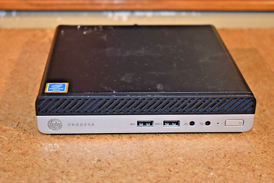 HP ProDesk 400 G5 Tiny Mini Pentium Gold G5420T 8GB RAM 256GB SSD