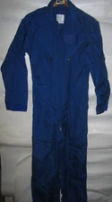 CWU-73/P 34R same as CWU-27/P except Royal Blue, Fire Retardant Coveralls NWT
