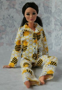 pijama para muñecas