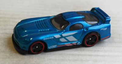 Hot Wheels Dodge Viper GTS-R blaumetallic HW Sportwagen Auto Car Mattel blue