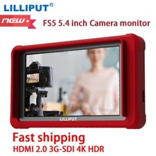 LILLIPUT FS5 FHD HDR 3G-SDI 4K HDMI Field Monitor 3D LUT Waveform For Camera SLR