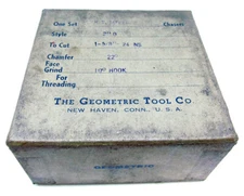 Geometric 1-5/8"x24. 2" D Chaser Set Tapped