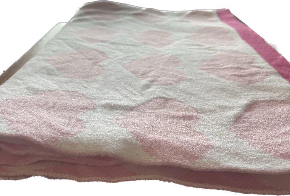 Manta de punto elástico para bebé niña Target Circo Pink Hearts Foto 4 de 4